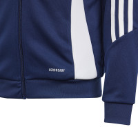adidas Tiro 24 Tracksuit Kids Dark Blue White