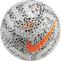 Nike CR7 Strike Voetbal Wit Zwart Oranje