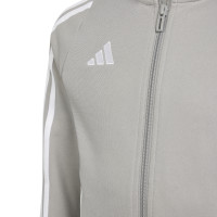 adidas Tiro 24 Tracksuit Kids Grey Black White