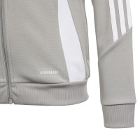 adidas Tiro 24 Tracksuit Kids Grey Black White