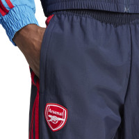 adidas Arsenal Woven Trainingsbroek 2023-2024 Donkerblauw Blauw Rood