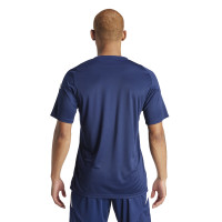 adidas Tiro 24 Trainingsshirt Donkerblauw Wit
