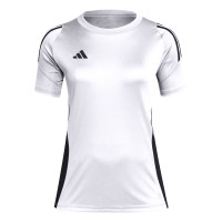 adidas Tiro 24 Trainingsshirt Dames Wit Zwart
