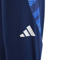 adidas Tiro 24 Competition Trainingsbroek Kids Donkerblauw Blauw Wit