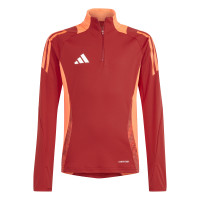 adidas Tiro 24 Competition Trainingstrui 1/4-Zip Kids Rood Oranje