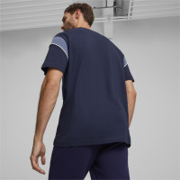 PUMA Olympique Marseille FtblArchive T-Shirt 2023-2024 Donkerblauw