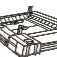 PEC Zwolle Stadion 40cm Zwart