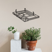 PEC Zwolle Stadion 40cm Zwart