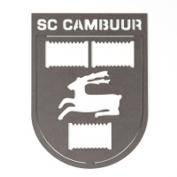 SC Cambuur Wapen 40cm Zwart