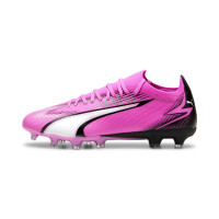 PUMA Ultra Match Gras / Kunstgras Voetbalschoenen (MG) Roze Wit Zwart