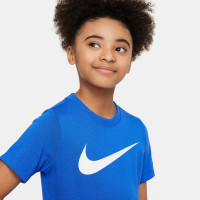 Nike Dry Park 20 T-Shirt Hybrid Kids Blauw Wit