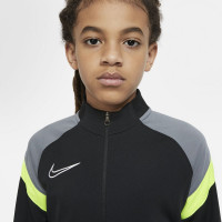 Nike Dry Academy Trainingspak Kids Zwart Grijs Volt