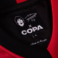 COPA Maradona x Newell´s Old Boys 1993 Retro Voetbalshirt Zwart Rood