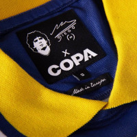 COPA Maradona x Boca Juniors 1995 Retro Voetbalshirt Blauw Geel