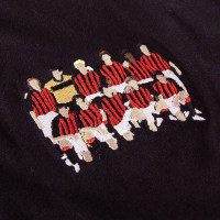 COPA AC Milan Coppa 2003 Team Embroidery T-Shirt Zwart