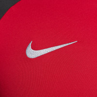 Nike Liverpool Strike Trainingstrui 1/4-Zip 2023-2024 Rood Donkergrijs Grijs