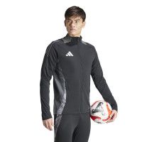 adidas Tiro 24 Competition Trainingsjack Zwart Donkergrijs