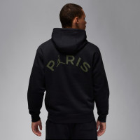 Nike Paris Saint-Germain X Jordan Fleece Trainingspak 2023-2024 Zwart Donkergroen