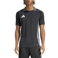 adidas Tiro 24 Competition Trainingsshirt Zwart Donkergrijs