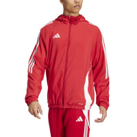 adidas Tiro 24 Windbreaker Rood Wit
