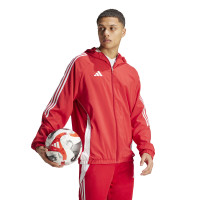 adidas Tiro 24 Windbreaker Rood Wit