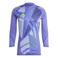 adidas Tiro 24 Pro Keepersshirt Lange Mouwen Paars Lichtgroen