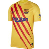 Nike FC Barcelona Stadium Voetbalshirt 2019-2020 Geel Rood