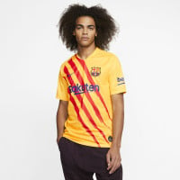 Nike FC Barcelona Stadium Voetbalshirt 2019-2020 Geel Rood