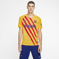 Nike FC Barcelona CL Vapor Match Voetbalshirt 2019-2020 Geel Rood