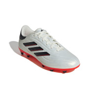 adidas Copa Pure 2 League Gras Voetbalschoenen (FG) Kids Wit Zwart Rood