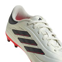 adidas Copa Pure 2 League Gras Voetbalschoenen (FG) Kids Wit Zwart Rood