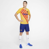 Nike FC Barcelona CL Vapor Match Voetbalshirt 2019-2020 Geel Rood