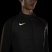 Nike Dry Strike Therma Trainingsjack Zwart Volt Reflecterend
