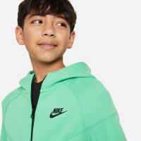 Nike Tech Fleece Sportswear Trainingspak Kids Felgroen Zwart