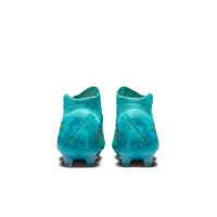 Nike Phantom Luna II Elite Gras Voetbalschoenen (FG) Turquoise Lichtgroen Multicolor