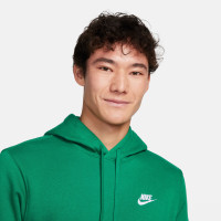 Nike Sportswear Club Fleece Hoodie Trainingspak Groen Wit