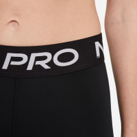 Nike Pro 365 Korte Sportlegging Dames Zwart Wit