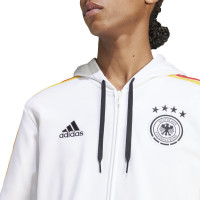adidas Duitsland DNA Hooded Vest 2024-2026 Wit Zwart