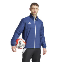 adidas Entrada 22 Lightweight Football Jacket Dark Blue White