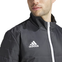 adidas Entrada 22 Lightweight Football Jacket Black White