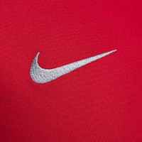 Nike Liverpool Strike Trainingstrui 1/4-Zip 2023-2024 Dames Rood Donkergrijs Grijs
