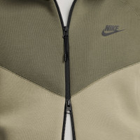 Nike Tech Fleece Sportswear Vest Olijfgroen Donkergroen Zwart