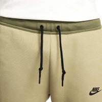 Nike Tech Fleece Sportswear Joggingbroek Olijfgroen Donkergroen Zwart