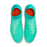 Nike Phantom Luna II Elite Kunstgras Voetbalschoenen (AG) Turquoise Lichtgroen Multicolor