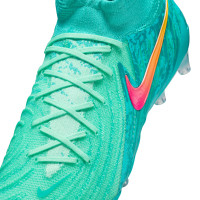 Nike Phantom Luna II Elite Kunstgras Voetbalschoenen (AG) Turquoise Lichtgroen Multicolor