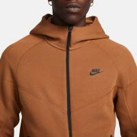 Nike Tech Fleece Sportswear Vest Bruin Zwart