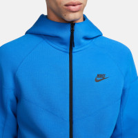 Nike Tech Fleece Sportswear Trainingspak Blauw Zwart Zwart