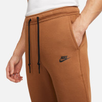 Nike Tech Fleece Sportswear Joggingbroek Bruin Zwart