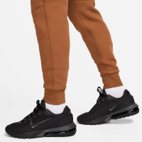 Nike Tech Fleece Sportswear Joggingbroek Bruin Zwart