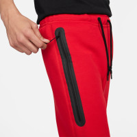 Nike Tech Fleece Sportswear Trainingspak Rood Wit Zwart